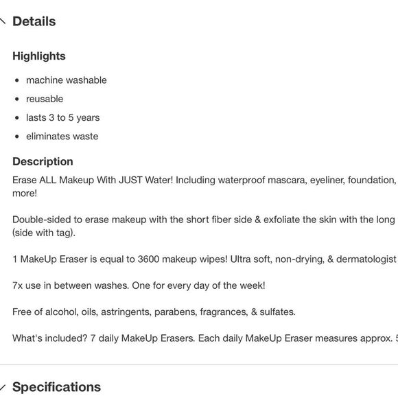 The Original Makeup Eraser X Disney Mickey & Friends 7-Day Set - Picture 13 of 13